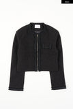 Marlow tweed crop jacket