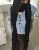 Serer Cable Surgery Muffler Knit Scarf