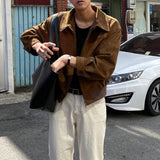 French suede jacket