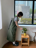 Hiken Nylon Cargo Long One Piece