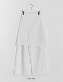 Shamt nylon wrap skirt pants