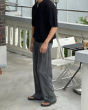 Venue Nylon Wide Banding Pants