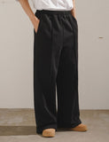 Noir Pigment Wide Sweatpants