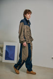Shirring 2WAY Nylon Jacket