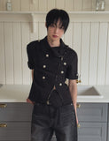 [PLAN MADE] Blake Cutoff Napoleon Jacket