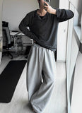 Belted Overwide Training Pants