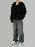 Mohair Vneck knit