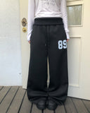 Beaut 89 Lettering Folding Two-Way Wide Banding Training Pants
