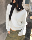 Kanni Basic V-Neck Long Sleeve Knit