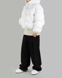 Heavy hood short padding