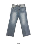 Highbee Semi-Bootcut Denim Pants