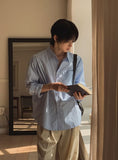 Merris Stripe Overfit Shirt