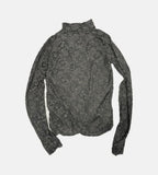Heb lace turtleneck sleeves