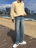 Sand Brush Denim Pants