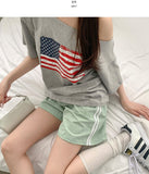 Two Side Line Rustling Full Banding Shorts