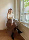 Janed pleated skirt