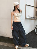 SQUARE NECK SLEEVELESS