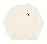 Puppy Face Small Drawing Smile Sweatshirt