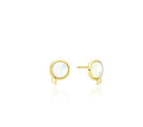 Penidor NEW Silver (Y) Earrings White Pearl