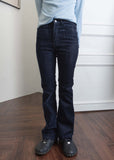 SUEDE VELVET BOOTS CUT
