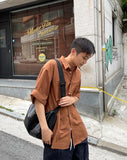 Shapraba Linen Short Sleeve Shirt