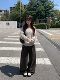 Demon Pintuck Cotton Long Wide Pants