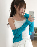 Salty See-through Crop Cardigan