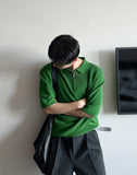 Venice half-zip collar knit