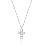 Essence Lab Diamond Cross Necklace