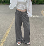 Cooling Banding Span Straight Pants