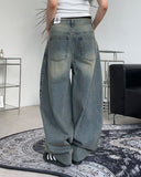 Rataep Wide Balloon Denim Pants