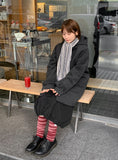 [BAONHAUS] Henfer Stripe Knit Muffler