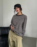 Kimi Stripe Reversible Layered Long Sleeveless