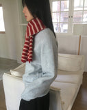 Cokin Vintage Stripe Knit Muffler