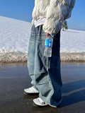 Blident Pintuck Balloon Denim