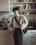 Bless round two-way crop jacket