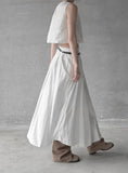 Cloud Nylon Crop Blouse