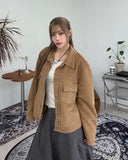 Kien Suede Trucker Jacket