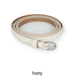 Berry eyelet double long belt