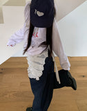 Buna Frill Ribbon Layered Wrap Skirt