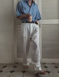 Ice Crease Wide Slacks