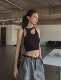 River Dirty Damage Balloon Denim Pants