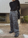 Crossing Rivet Ribbed Long Sleeve