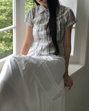Kanen Check Pocket Short Sleeve Shirt