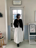 Dekina Banding Balloon Long Skirt