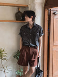 Enter Denim Western Short Sleeve Shirt