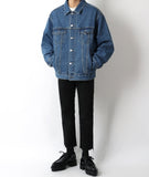 Oversize denim jacket Blue