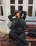 Theron Deep Washing Denim Jacket
