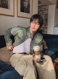 Lauren Cut Vintage Washed Denim Jacket