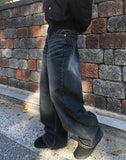 Void Washed Wide Denim Pants